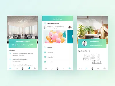 Building Management - Reskin booking building interaction management manager mobile mobile design ui ux web design