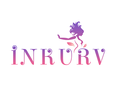 Inkurv branding design fashion graphics illustrator logo logo design natural women