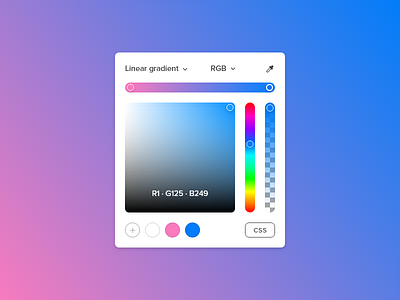 Daily UI #060 color color picker dailyui interface palette ui uiux