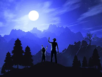 Virtual Reality art digital manipulation matte painting photoshop surreal