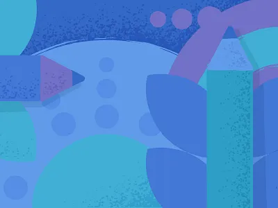 May Bundle abstract blue creative market pattern pencil spring