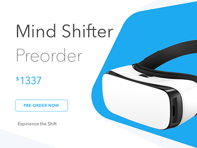 Pre-Order 075 ar dailyui day oculus order pre pre order preorder vr