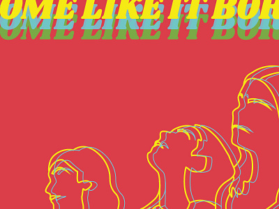 Some Like It Boring Poster illustrator poster student film