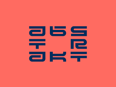#26 abstract concept daily fantastic lettermark type typography