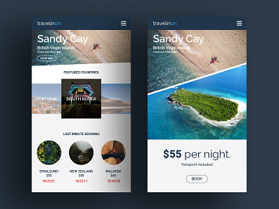 Travel simple UI design mlobiledesign mobileapp trave travelapp ui ux webdesign