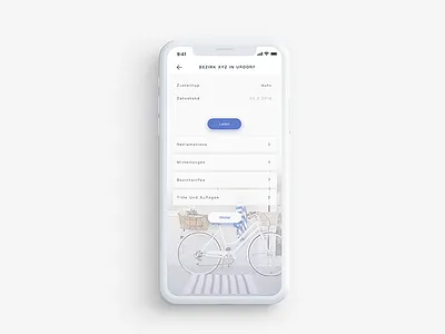 Paper-Boy app bicycle blue delivery ios