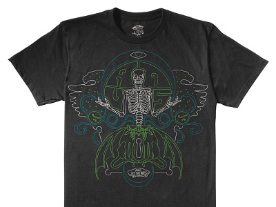 Flashback apparel design graphics psychedelic shirt tee vans