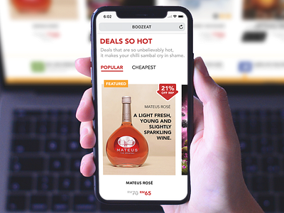 BOOZEAT.COM alcohol e commerce malaysian mobile shopping ux copy ux writing website