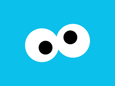 Minimalist Cookie Monster character cookie cookie monster illustration series sesame street