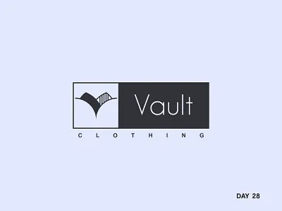 Daily Logo Challenge: Day 28 Hip Clothing Brand brand clothing dailylogo dailylogochallenge day28 hip justforfun vault