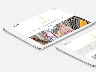 Hedonistit branding web design