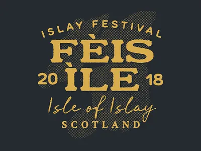 Feis Ile 2018 alcohol booze festival island islay scotland stamp whisky
