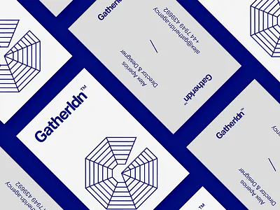 Gather Mockup V2 branding business cards logo logomark paper mockup