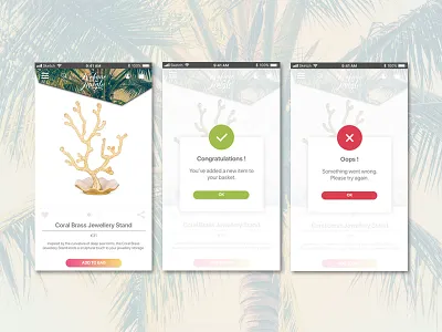 Welcome To The Jungle - Flash Message- Error Success 011 daily ui