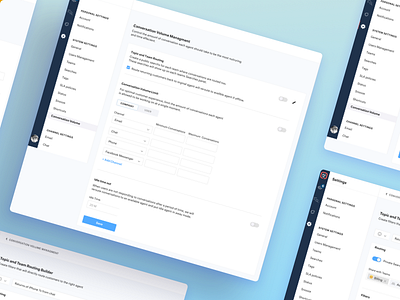 Kustomer Platform clean crm design platform product simple uiux ux