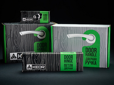 PACKING DESIGN FOR KEDR TRADEMARK design door handle graphic design kedr packing