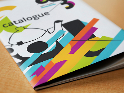 Az studio Catalogue art book branding catalogue children color identity kids studio