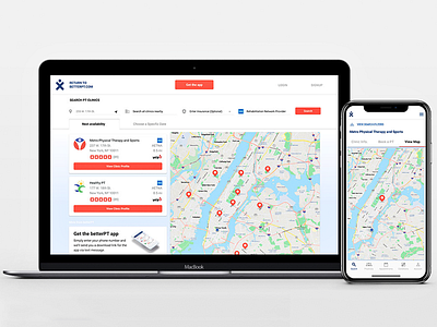 Designing a map for betterPT illustration interaction interface map microinteraction ui ux