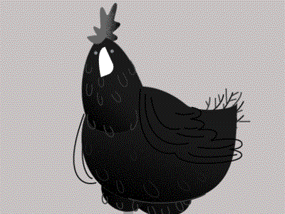 More chickens animation character chicken design rigging test