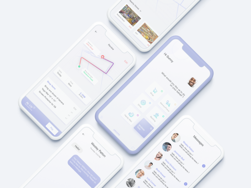 Errand Service UI/UX by Jagdev Soni on Dribbble