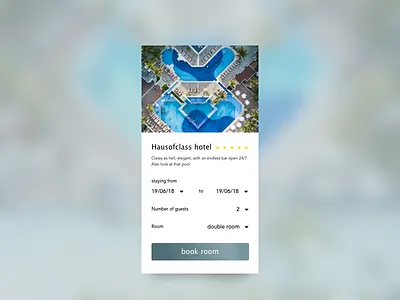 hotel booking - dailyUi 067 daily ui challenge dailyui dailyui067 hotel booking
