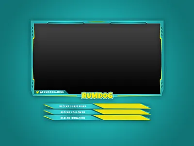 Rumdog Livestreaming Overlay fornite livestream overlay rumdog twitch