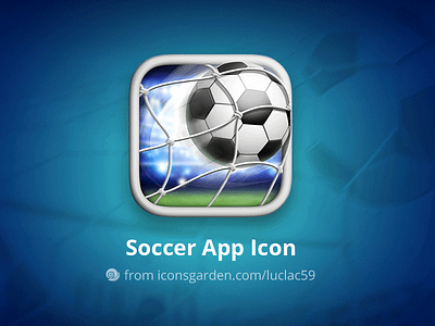 World Cup Soccer app icon appicon champion football game grass iconsgarden match soccer stadium world cup yard