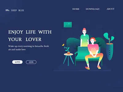 ENJOY LIFE WITH YOUR LOVER air and breaathe every fresh love make morning to up wake