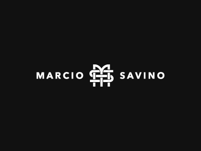 Marcio Savino brand branding fashion grid identity logo logomark logotype monogram photography