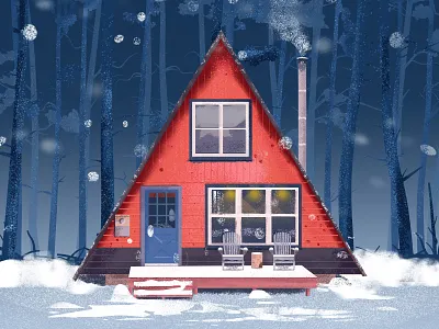 A cottage in the forest