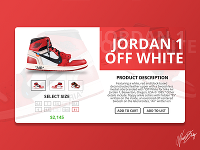 Daily UI 009 | Single Product E-Commerce daily dailyui design ecommerce interface photoshop product sign ui up user web