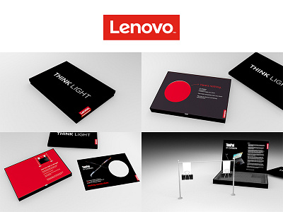 Lenovo_Think Light_2 challenge design directmailer lenovo mailer