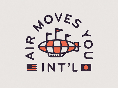 Air Moves You apparel blimp graphics