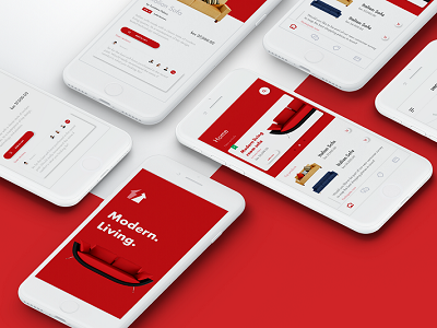 Shopping App Concept concept furniture shopping