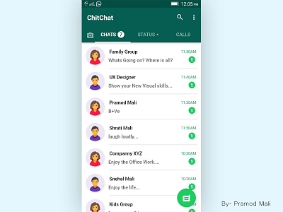 Chat Chit, Message calls chat chitchat communication conversion wechat facebook message slack whatsapp