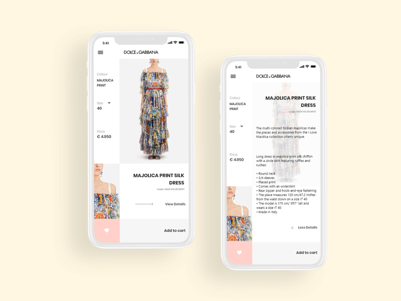 Shopping app ui / ux design concept by Iov Mada on Dribbble