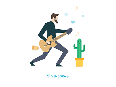 Illustration #2 for Vendora.gr branding character hobby illustration passion people vendora visual