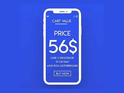 Shopping Cart UI Design animation dailyuichallenge day3 portfolio thebestisyettocome ui uianimation userinterface ux webdesign