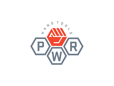 Pwr Logo handtool logo logodesign power strong