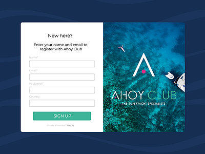 Sign Up Form 001 dailyui registration registration form short form sign up ui ux