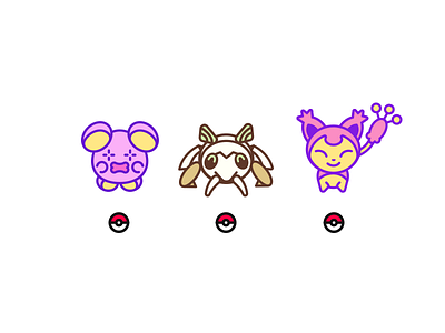 Route 116 adobe cats design graphic hoenn iconography illustration illustrator nincada pokemon skitty whismur