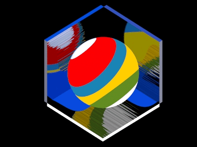 abstract design (III) 3d abstract design gif illustration isometric motion design shape