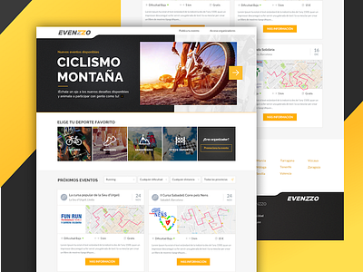 Sports Web Design sports ui design web design