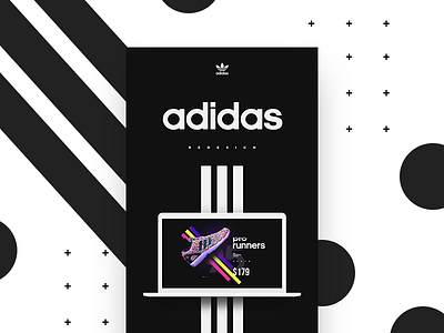 Adidas Redesign Concept abstract adidas adidasdesign casestudy minimal modern rebranding redesign sports ui userinterface ux