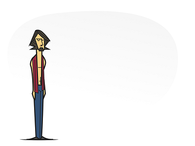 illustration #3 art character drawing figure flat graphics illustration mood sketch