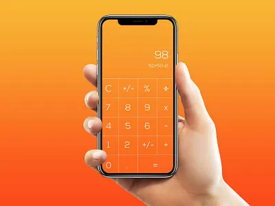 Calculator App UI Design animation dailyuichallenge day7 portfolio thebestisyettocome ui uianimation userinterface ux webdesign