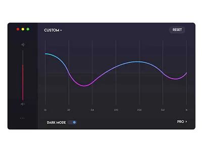 Equalizer UI Design animation dailyuichallenge day8 portfolio thebestisyettocome ui uianimation userinterface ux webdesign