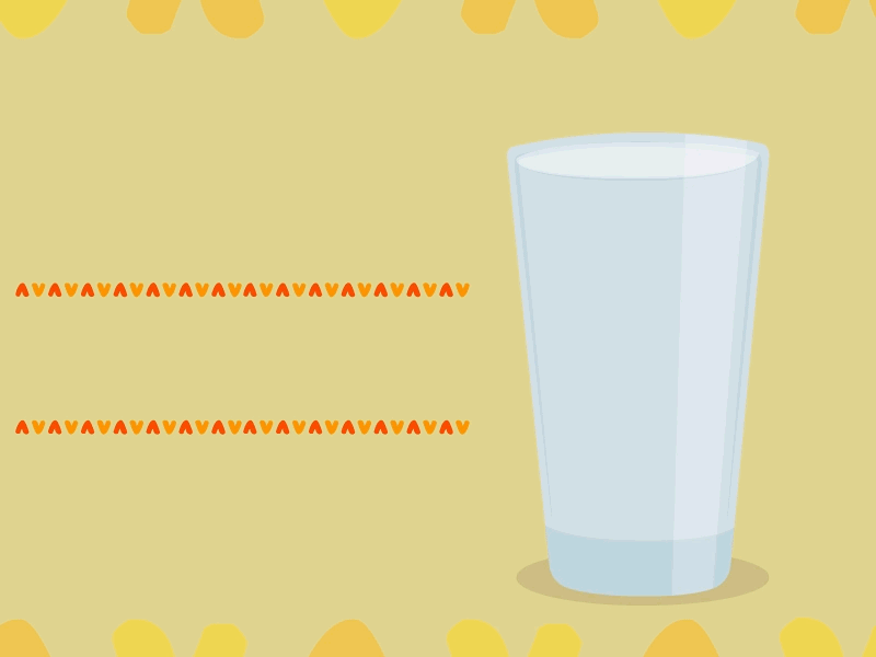 cup of tea 2d animation design flat hello icon illustration logo type vector