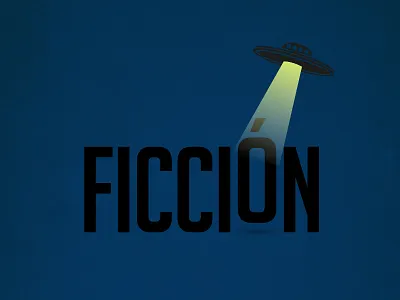 Ficción cartel poster sci fi movie