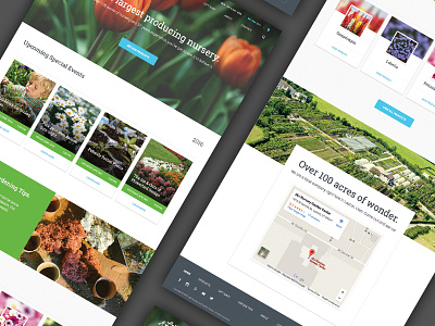 J&J Nursery flowers garden local nursery uiux web web design website